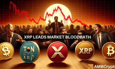 Why did XRP, DOT crash by over 10% and is a trend reversal coming?