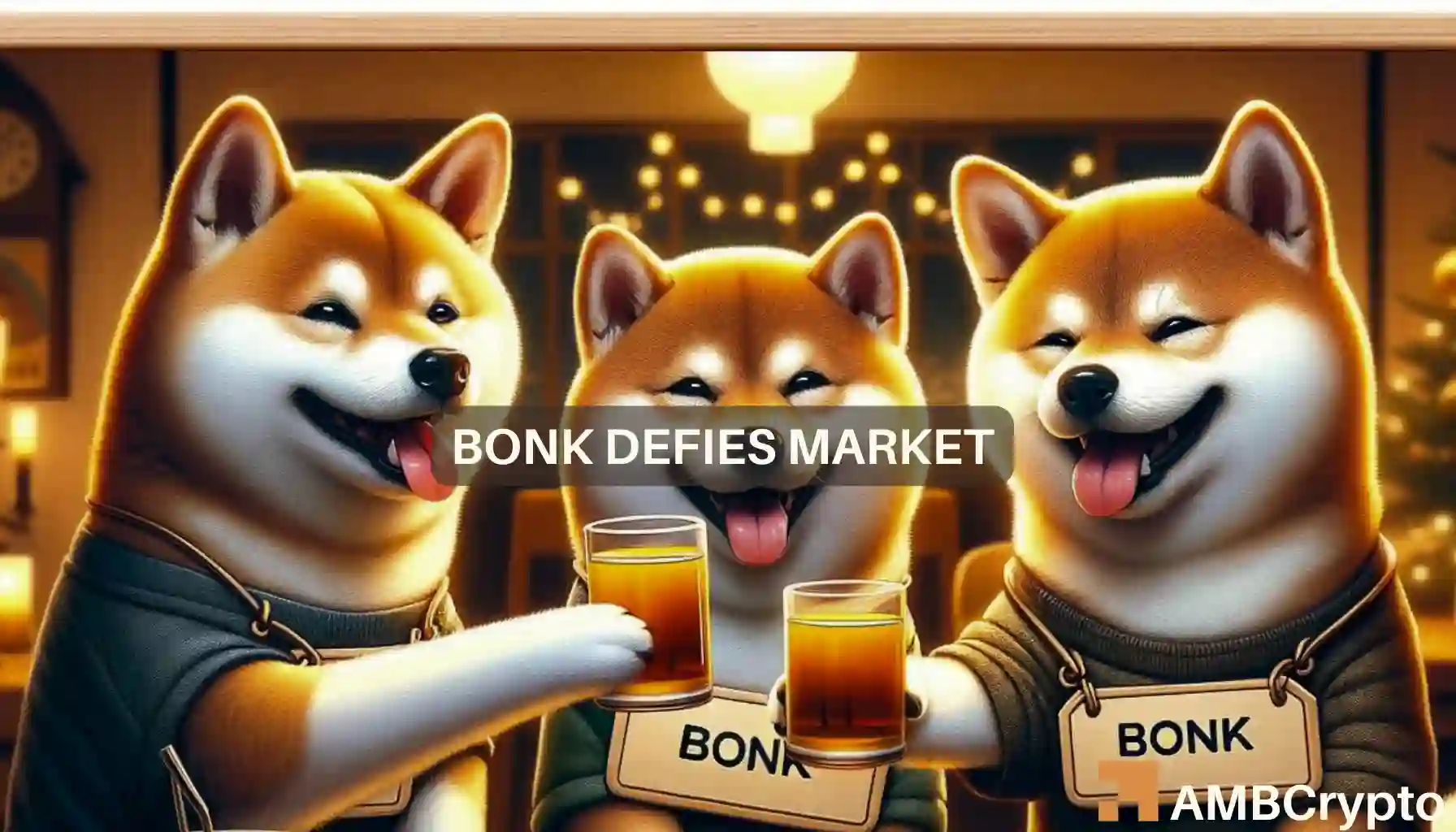 BONK defies broader market pullback