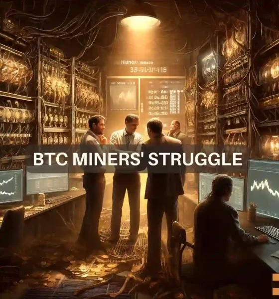 Bitcoin miners struggle