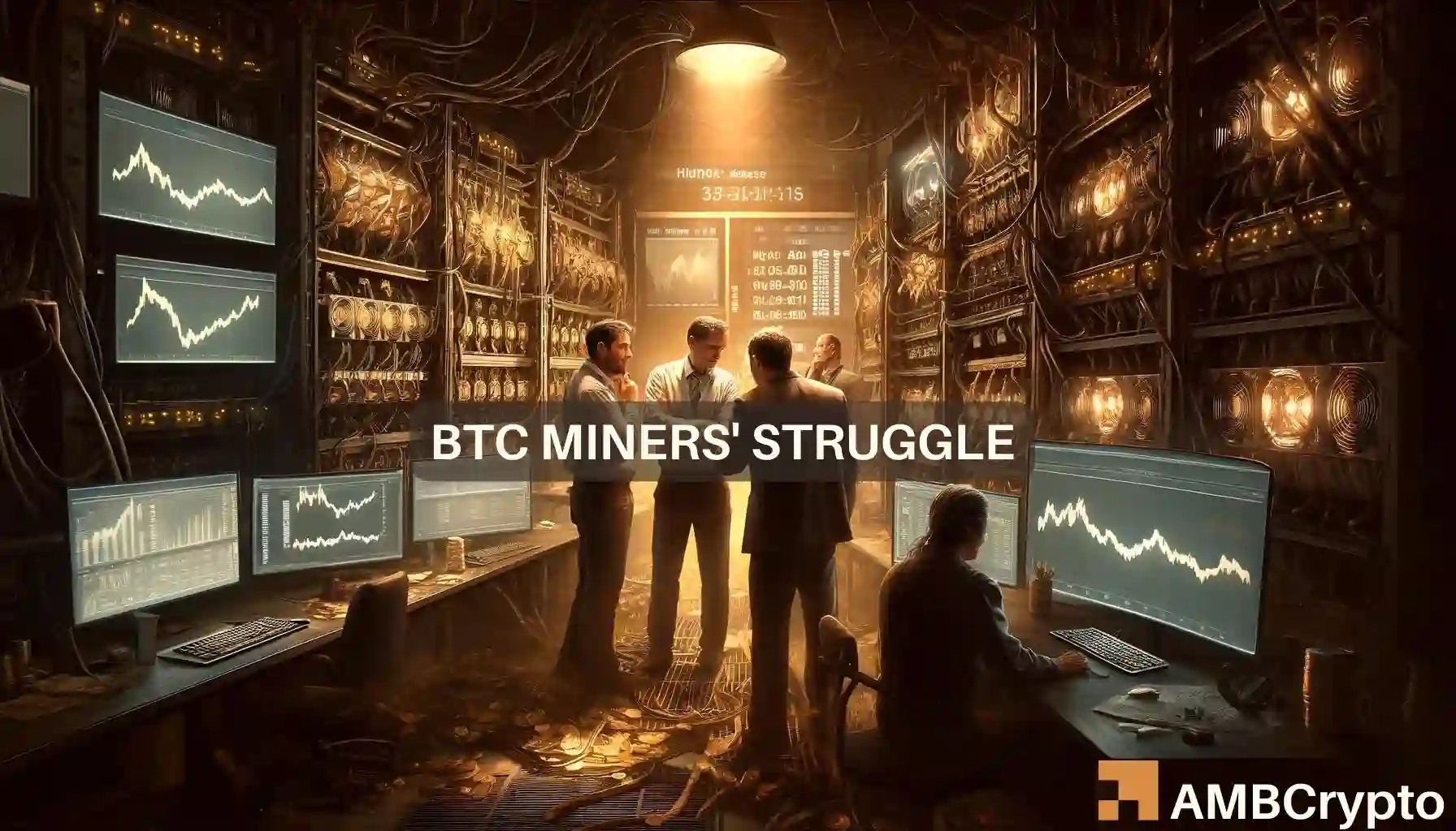 Bitcoin miners in crisis? Profits hit 2021 lows after halving!