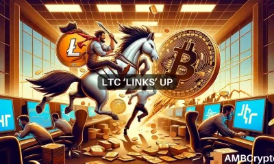 Litecoin and Chainlink news around Bitcoin outflows