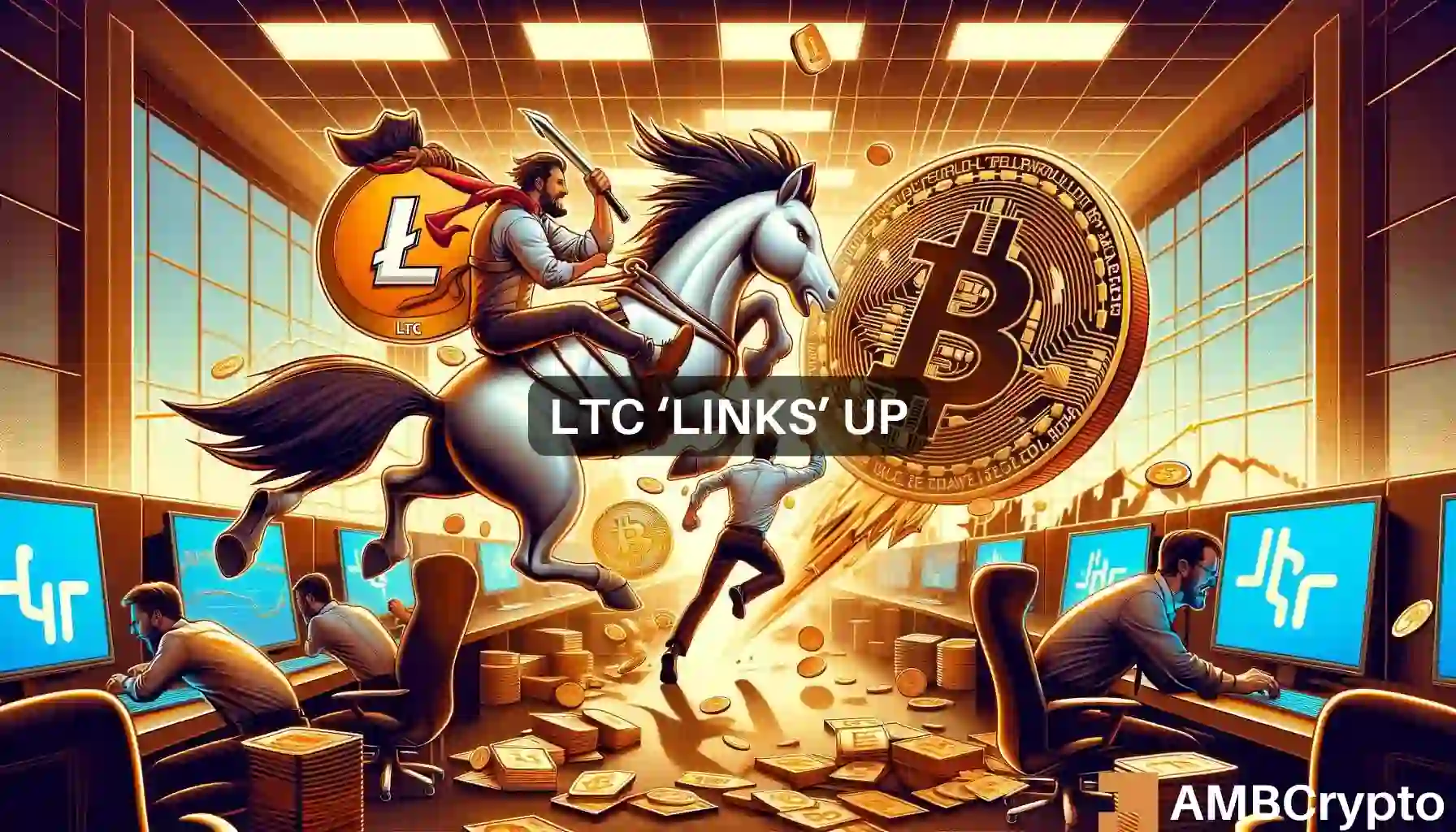 Bitcoin halving aftermath: LTC, LINK emerge as investor favorites