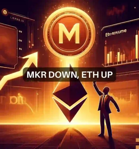 Why MKR drops against ETH every time MakerDAO sells