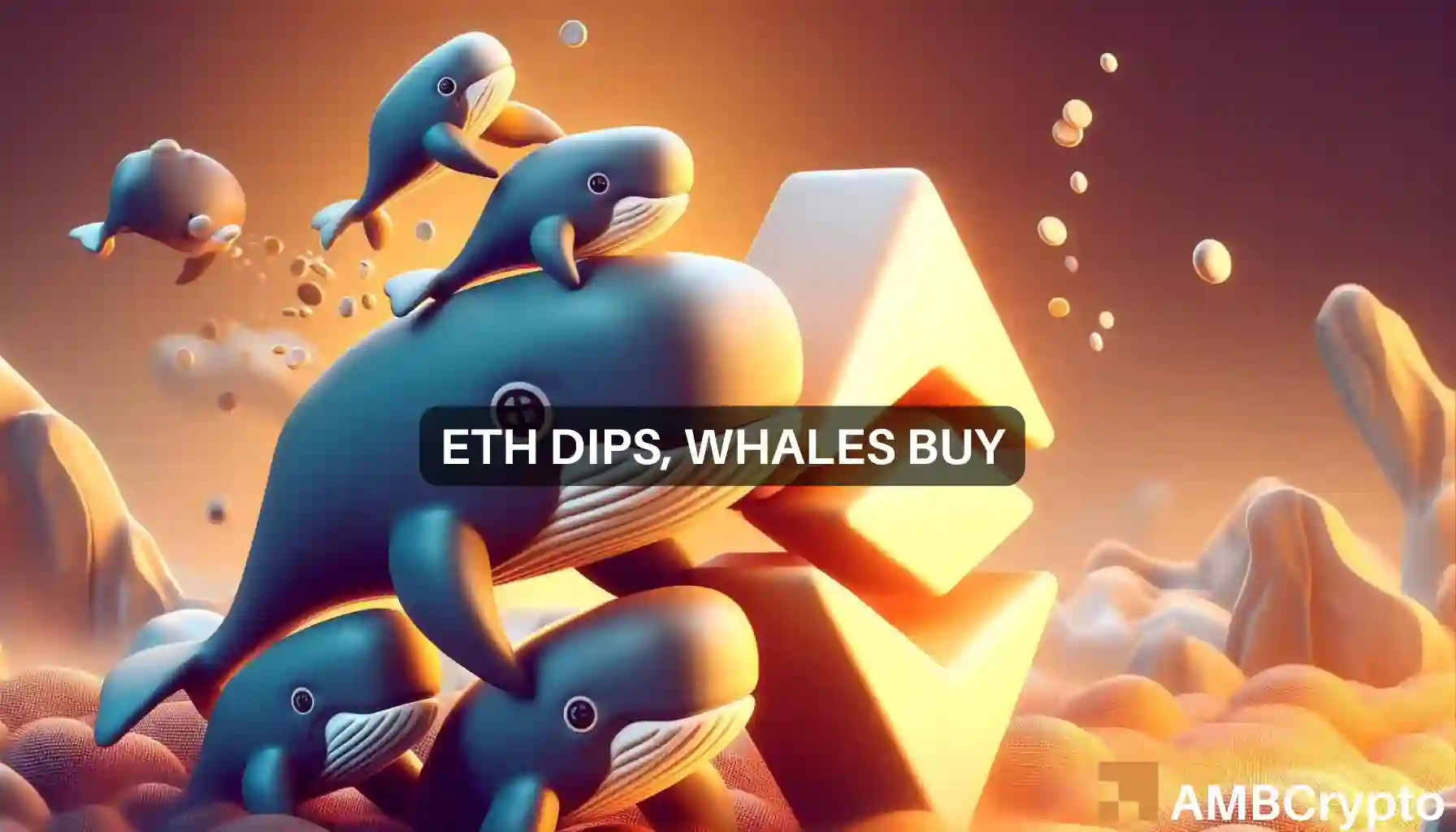 Ethereum’s big moves: Whales buy the dip leaving ETH’s price at…