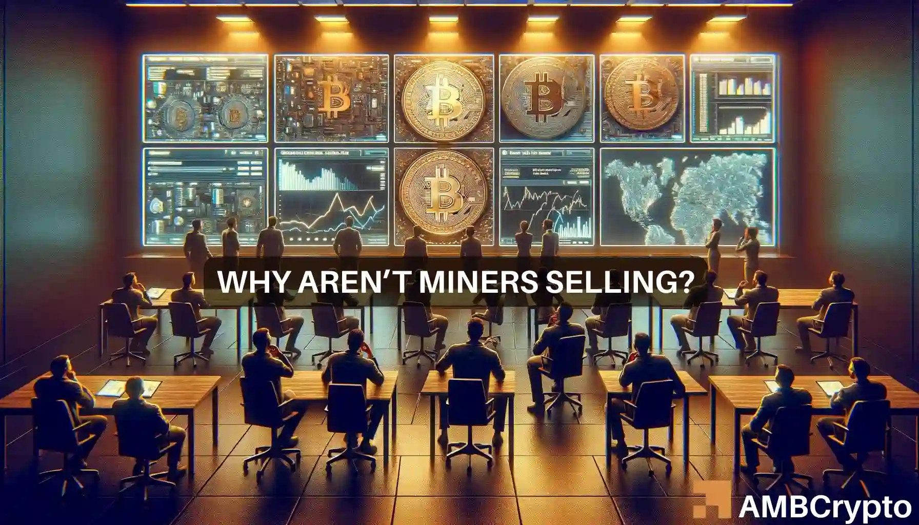 Why Bitcoin miners aren't selling before halving?