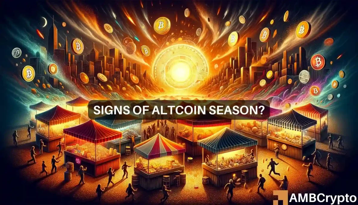 Signs of an altcoin season- Why we aren't in one yet?