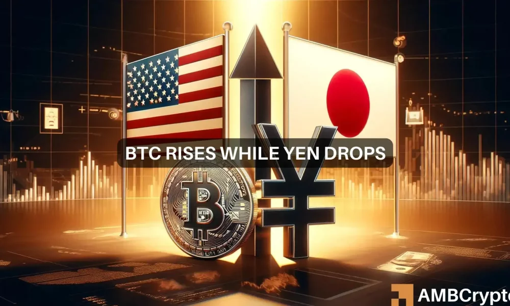 Bitcoin rises amidst Japanese yen crisis: ‘Nothing stops this train’
