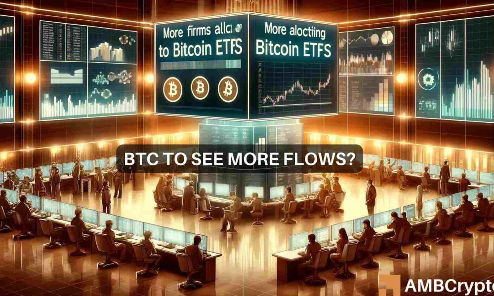 Bitcoin ETF 13F filings ‘just a down payment’ on BTC: Exec