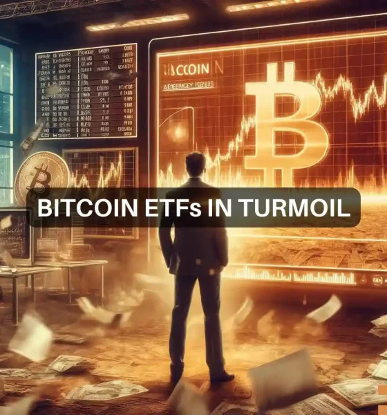 Bitcoin ETFs sees break in inflows