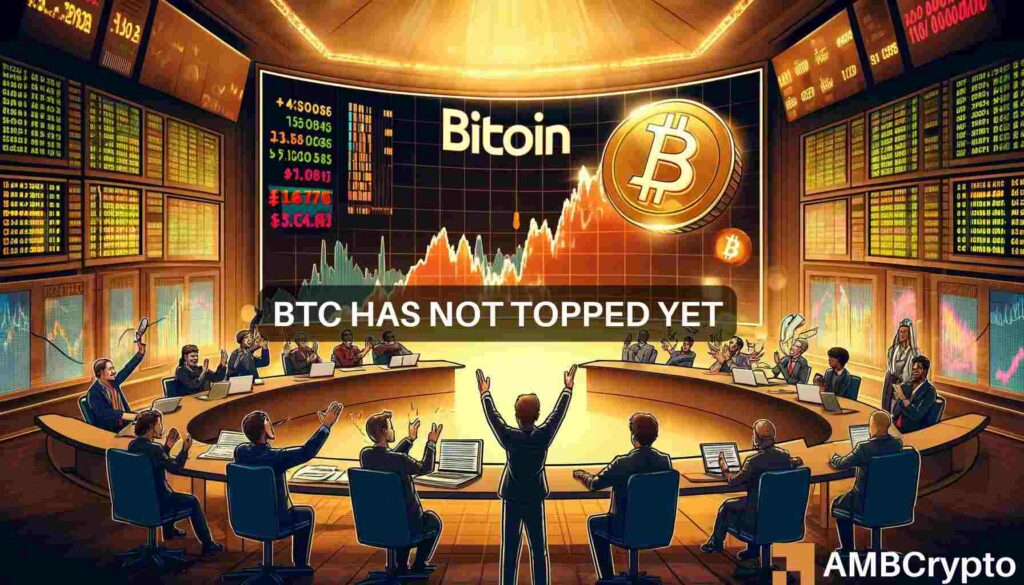 Bitcoin 'has more room to run before topping out' - Analyst