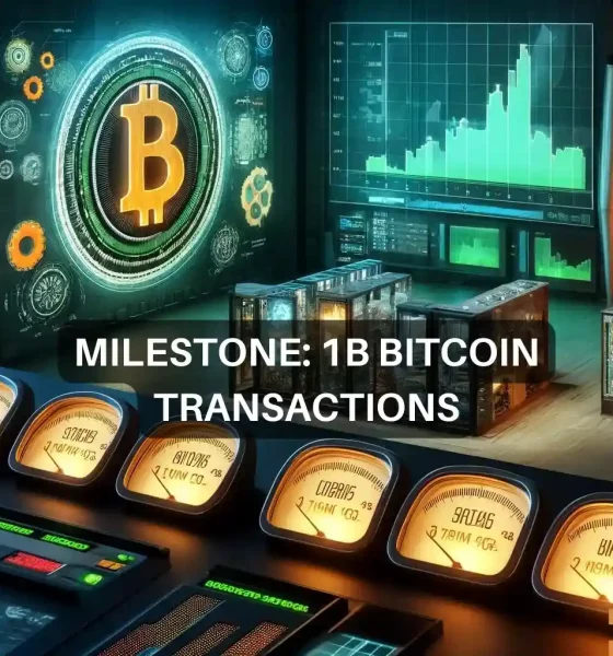 Will Bitcoin's 1B transaction record give BTC the push it needs?