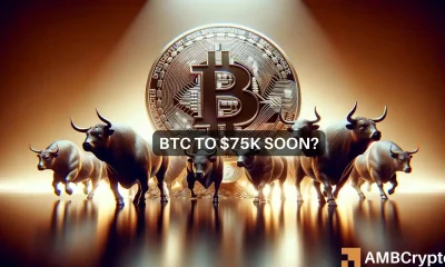 Bitcoin might touch $75k