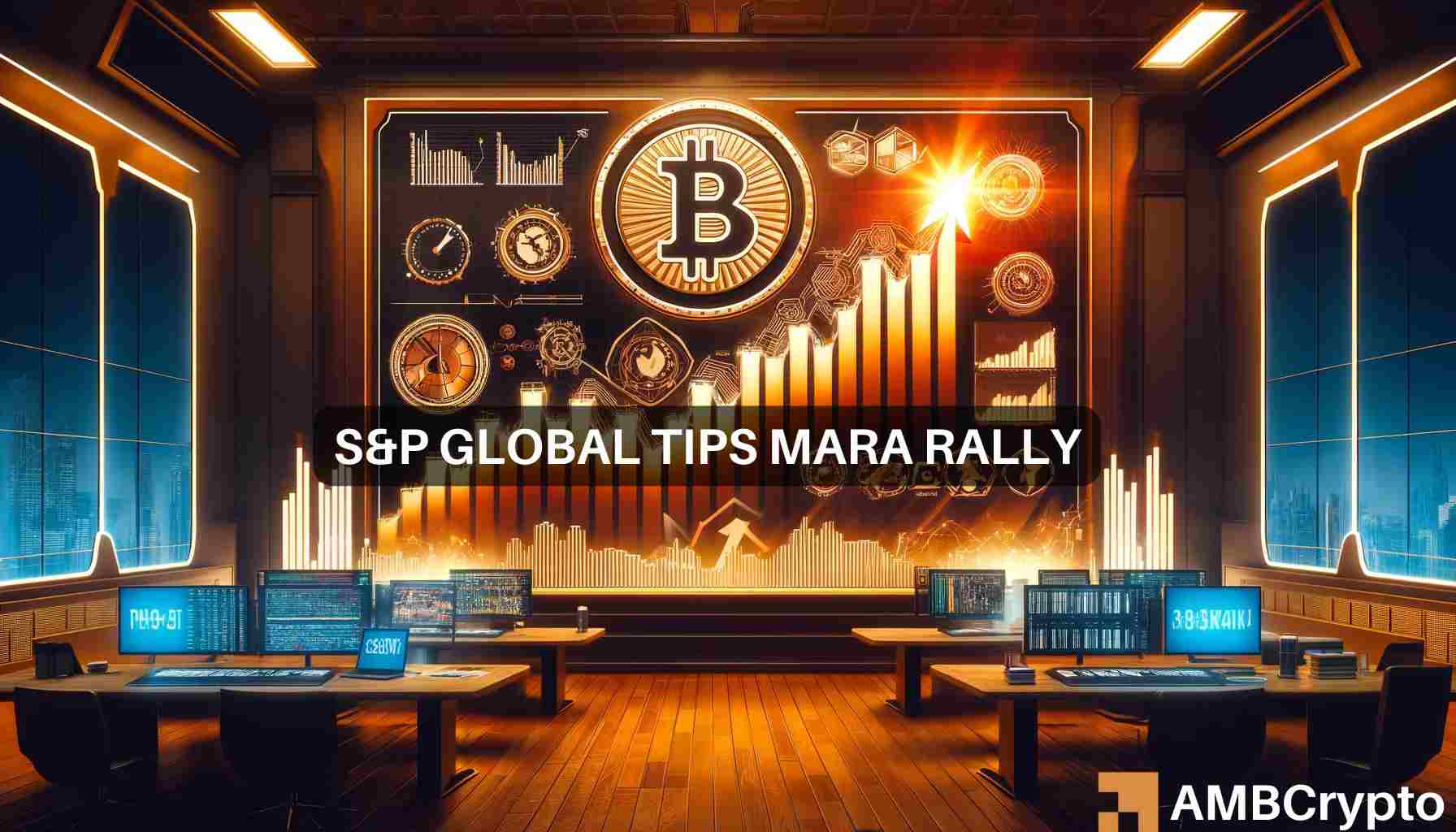 Bitcoin miner Marathon Digital’s MARA hikes 17% after S&P 600 listing