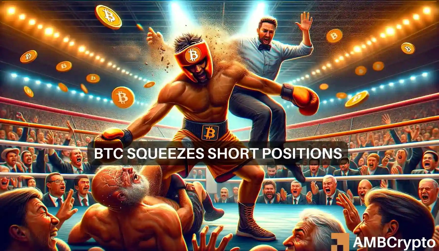 Bitcoin’s $259M short squeeze: What next as prices fall below $70K?
