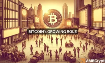 Bitcoin growing role