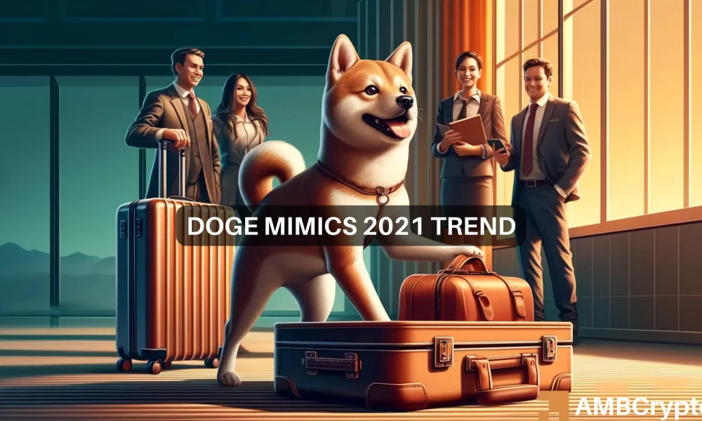 Dogecoin은 2021년 최고치를 반복할까요?  DOGE는 7배 증가할 예정입니다.