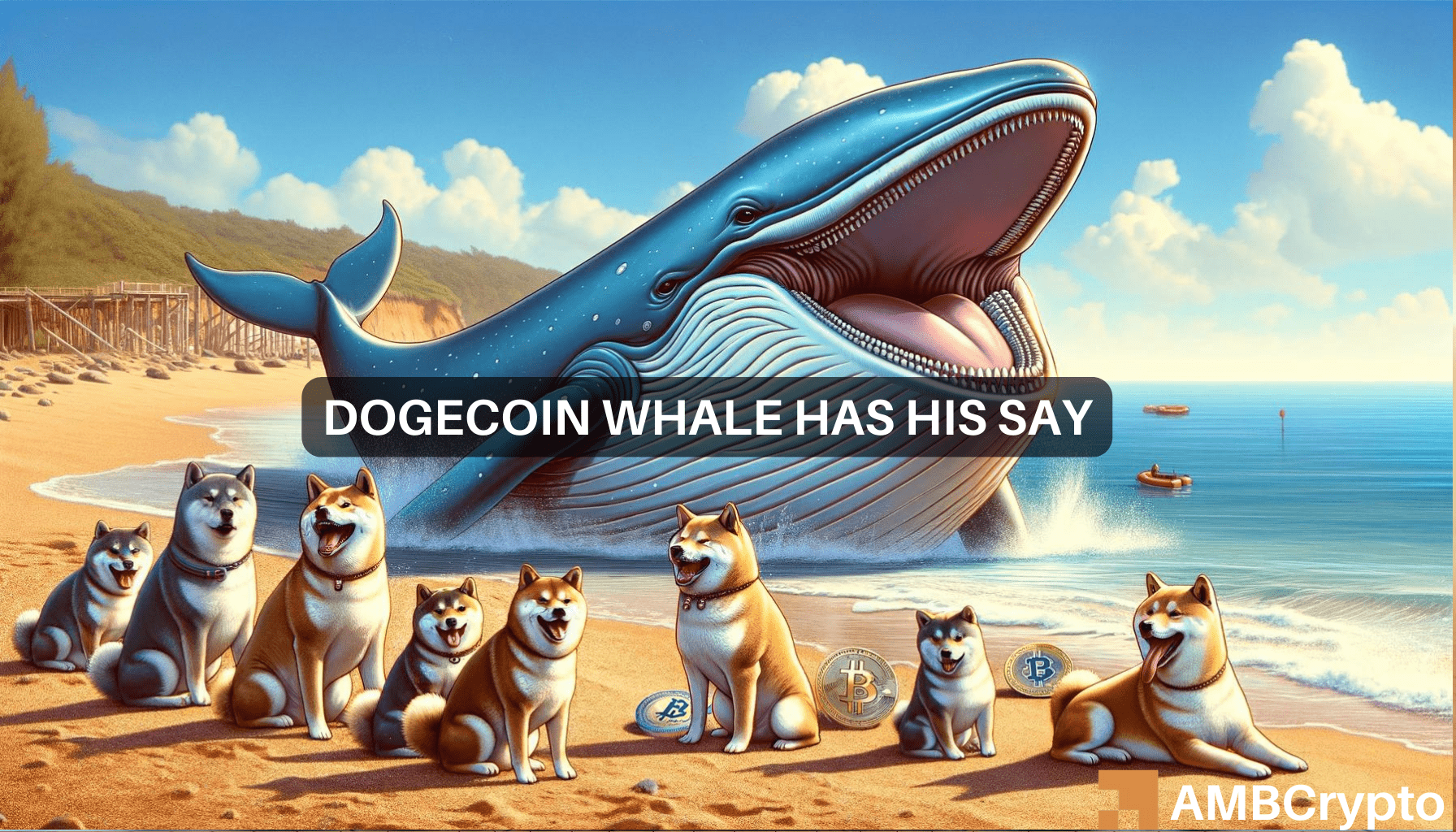 Identifying if Dogecoin whale's $30M transfer is the first sign of a sell-off