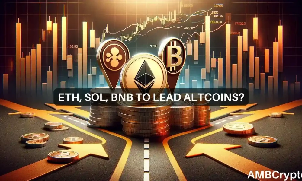 Are Ethereum, BNB, and Solana poised to lead the next altcoin rally?