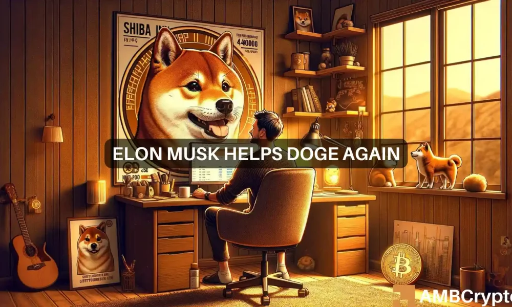 Dogecoin, Shiba Inu prices profit from Elon Musk’s latest post, but…