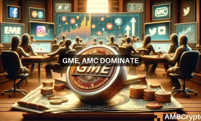GME, AMC dominate