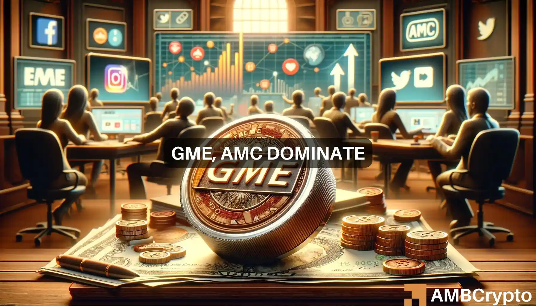 Roaring Kitty crypto, AMC rally amid GameStop buzz: ‘Sell, sell, sell’