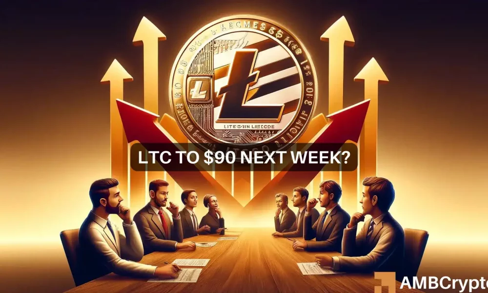 Assessing Litecoin’s next moves: Rise to $90 or fall to $80?