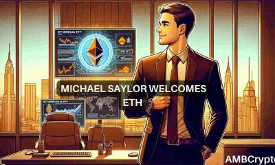 Michael SaylorMichael Saylor: Ethereum ETFs 'may be better for Bitcoin,' here's why