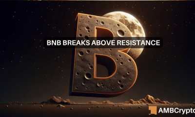 How did BNB jump past $600? Taking a look at the numbers