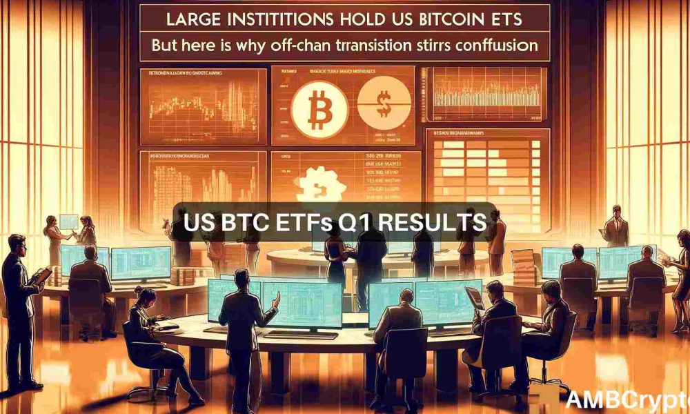 ETF Bitcoin américains T1 : les principales institutions détiennent 10.7 milliards de dollars, mais… - La Crypto Monnaie