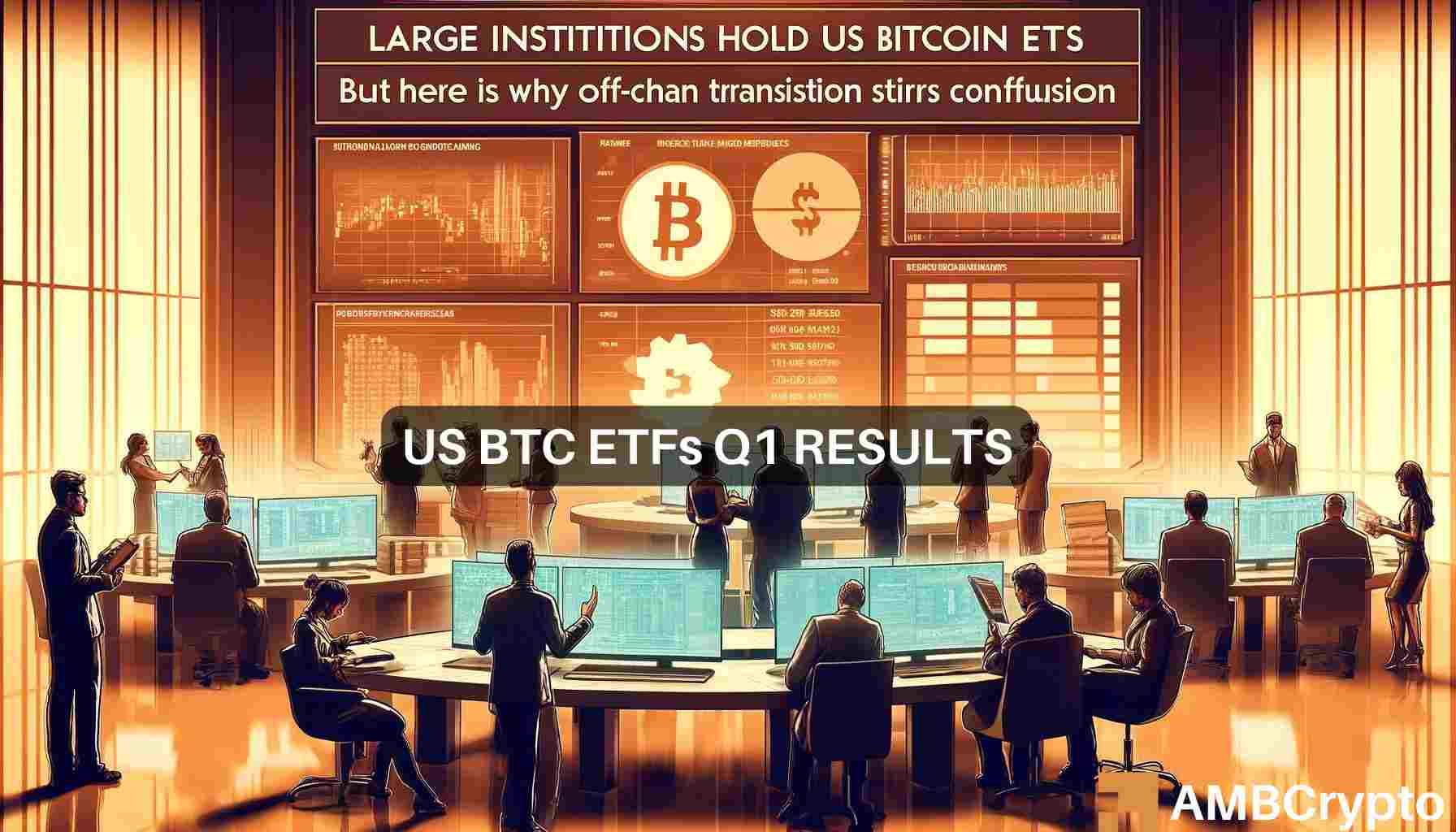 U.S. Bitcoin ETFs Q1: Major institutions hold $10.7 billion, but…