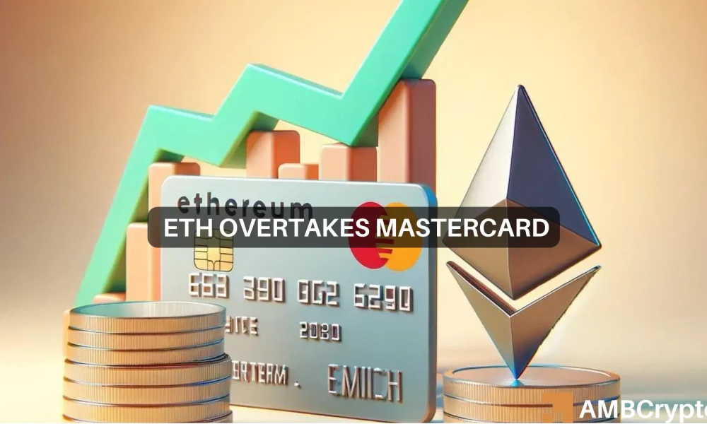 Ethereum beats Mastercard: Explaining ETH’s 20% price surge
