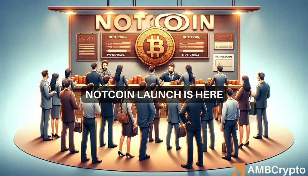 Notcoin crypto: Exchanges announce listing date - TON was impacted as well