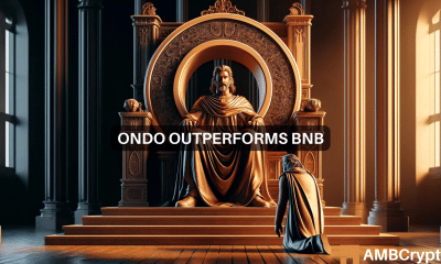 ONDO 20% rise vs BNB's 1% drop: Which token is your best bet?