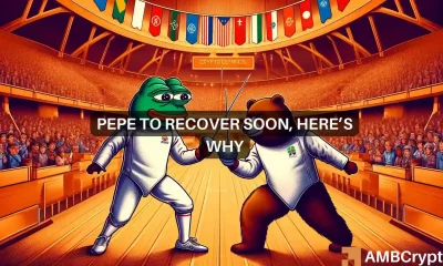 PEPE remains bullish despite recent 20% drop, but...