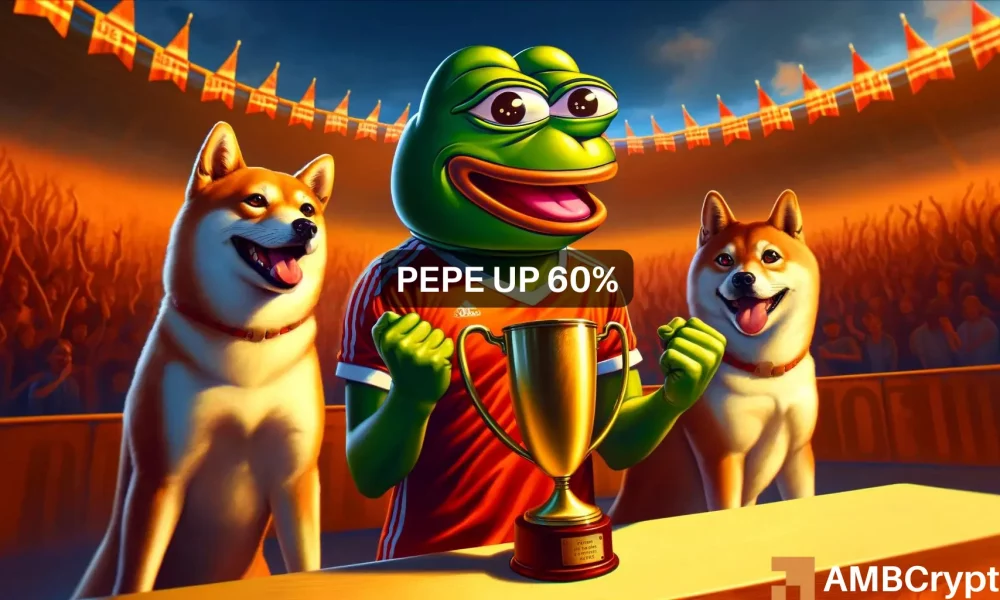 PEPE gains 57% in 7 days, but bulls wait for something else