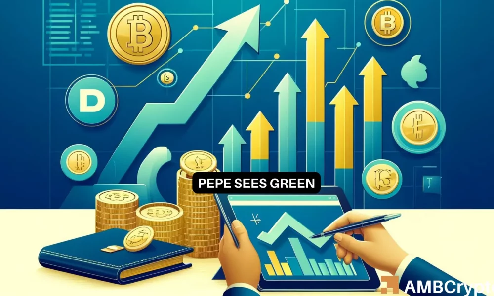 PEPE’s surge: Can holders expect large profits amid rising social buzz?
