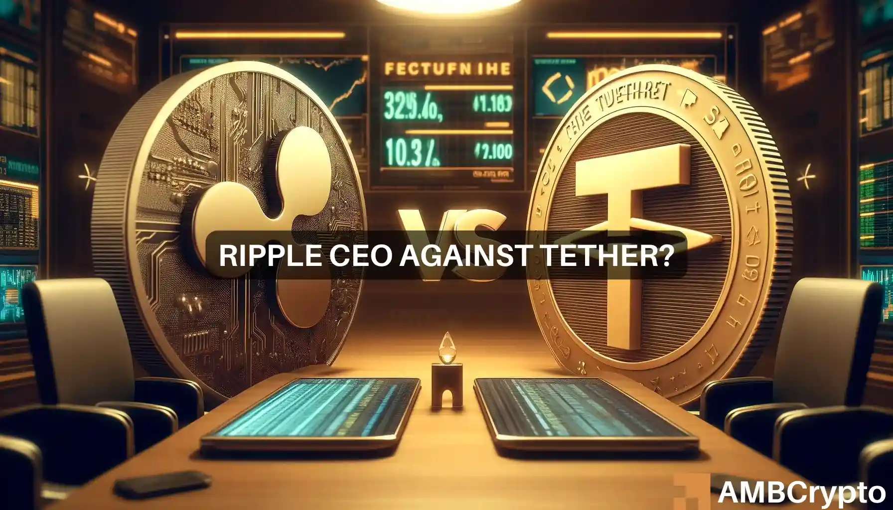 Ripple CEO Brad Garlinghouse defends Tether stance: What did he say? logo