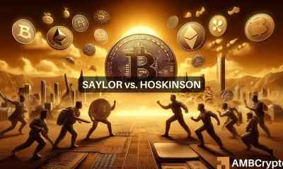 Michael Saylor vs Cardano's Hoskinson over ETH's possible 'security' status