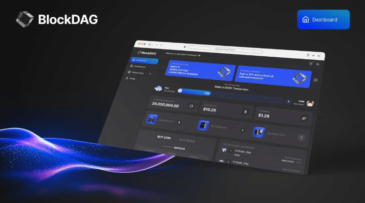 BlockDAG’s Dashboard Upgrade Sparks Crypto Frenzy!