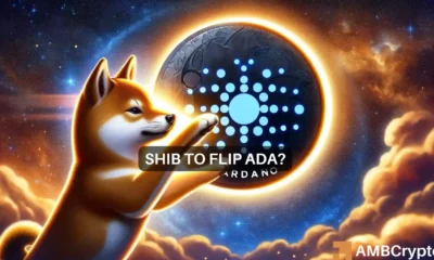 Shiba Inu dangerously close to Cardano's market cap: Can SHIB beat ADA?