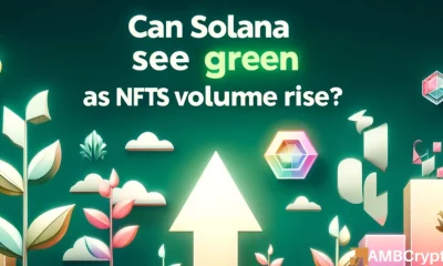 Solana NFT volumes rise: Impact on SOL's market performance