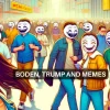 Trump, Biden-inspired memecoin cryptos - How are they doing today?