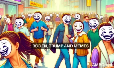 Trump, Biden-inspired memecoin cryptos - How are they doing today?