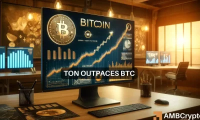 Toncoin beats Bitcoin with stunning 160% gain, but there's a catch