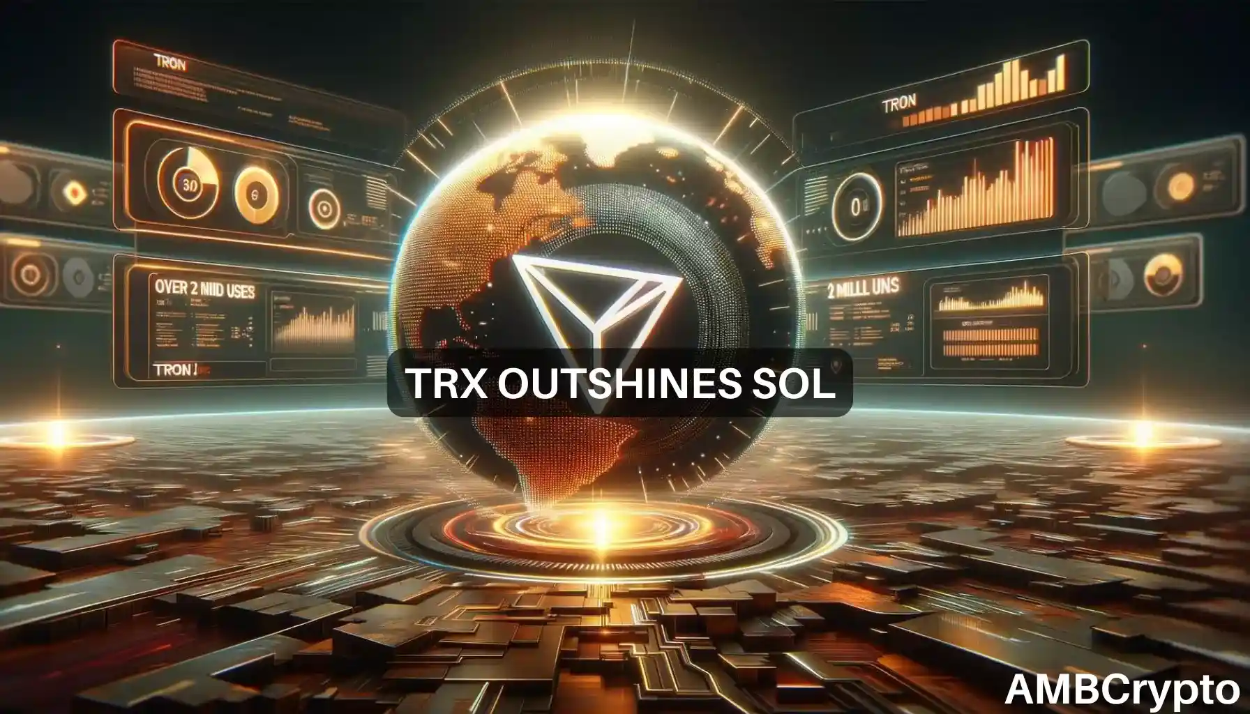Tron vs Solana: How TRX's 2M daily user stack up against SOL