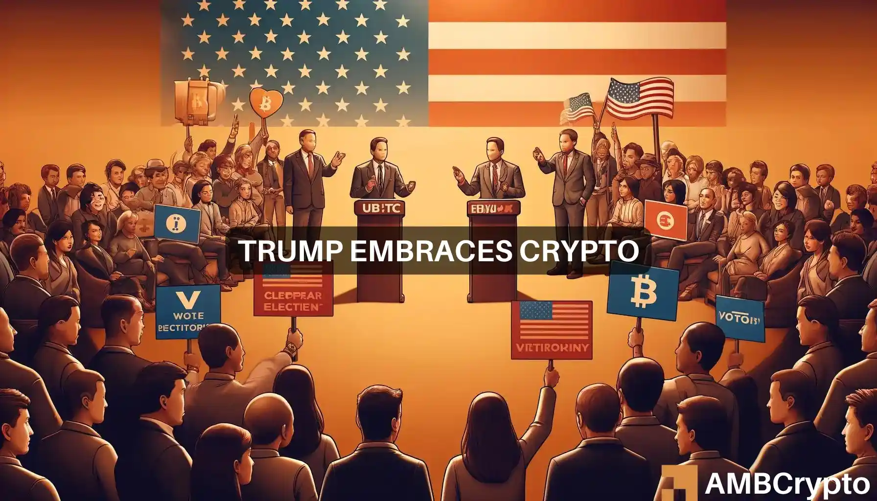 Trump crypto donations: Better 'financial choices' or 'another cow to milk'?