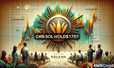 Solana hits $175, faces pullback: What's Next for SOL?