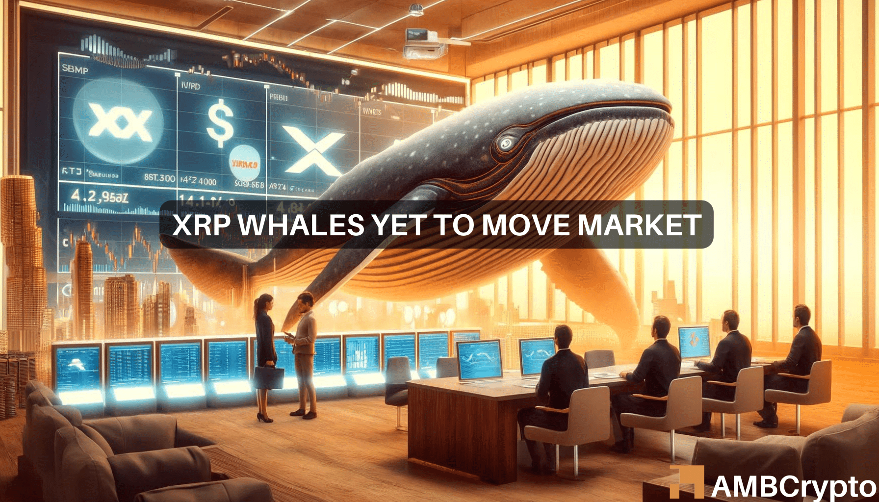 XRP whales add $55 million, but the price falls again – What’s happening?
