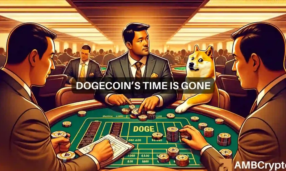 Dogecoin: As bearish bets rise, will DOGE crash to $0.10 again?