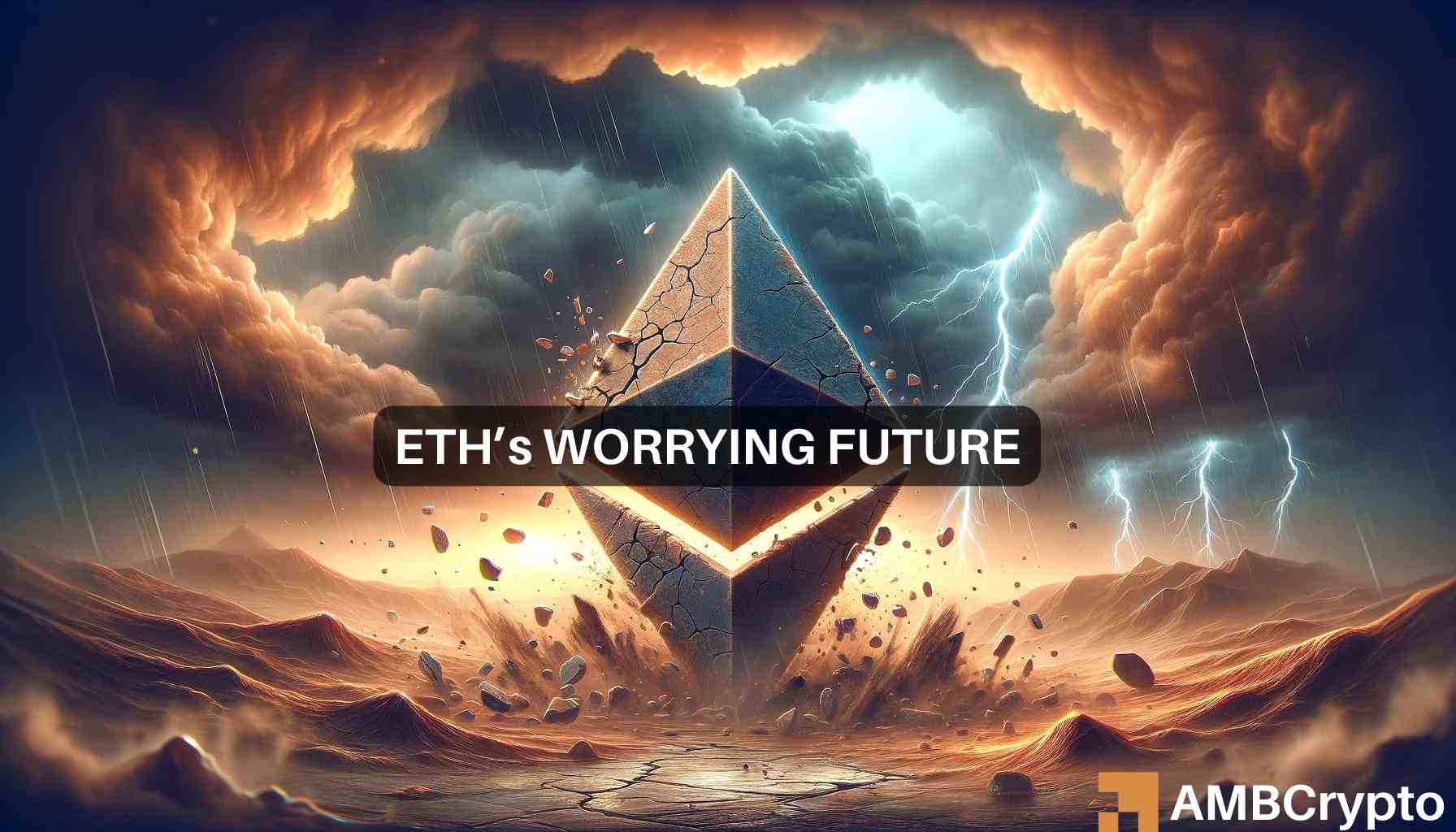 Ethereum traders start to bet big against ETH - Here's why